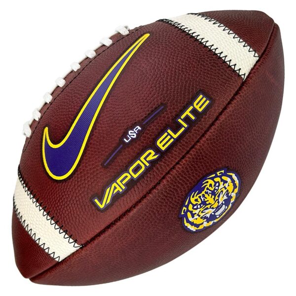 Official 2025 LSU Tigers Nike Vapor Elite Game Football