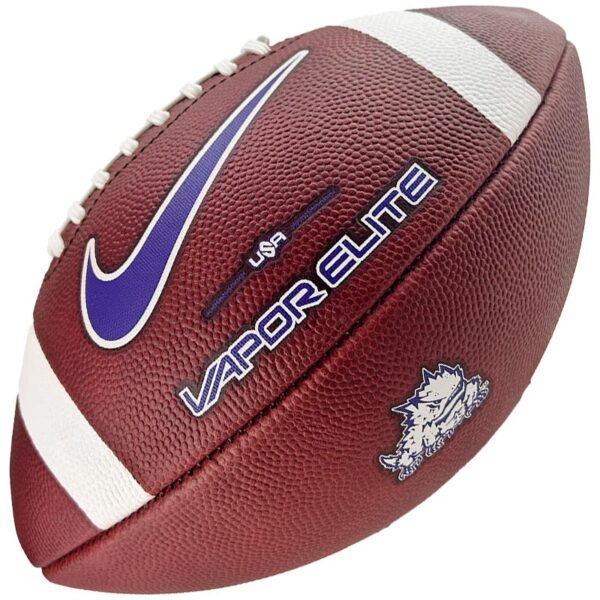 Official 2025 TCU Horned Frogs Nike Vapor Elite Game Football