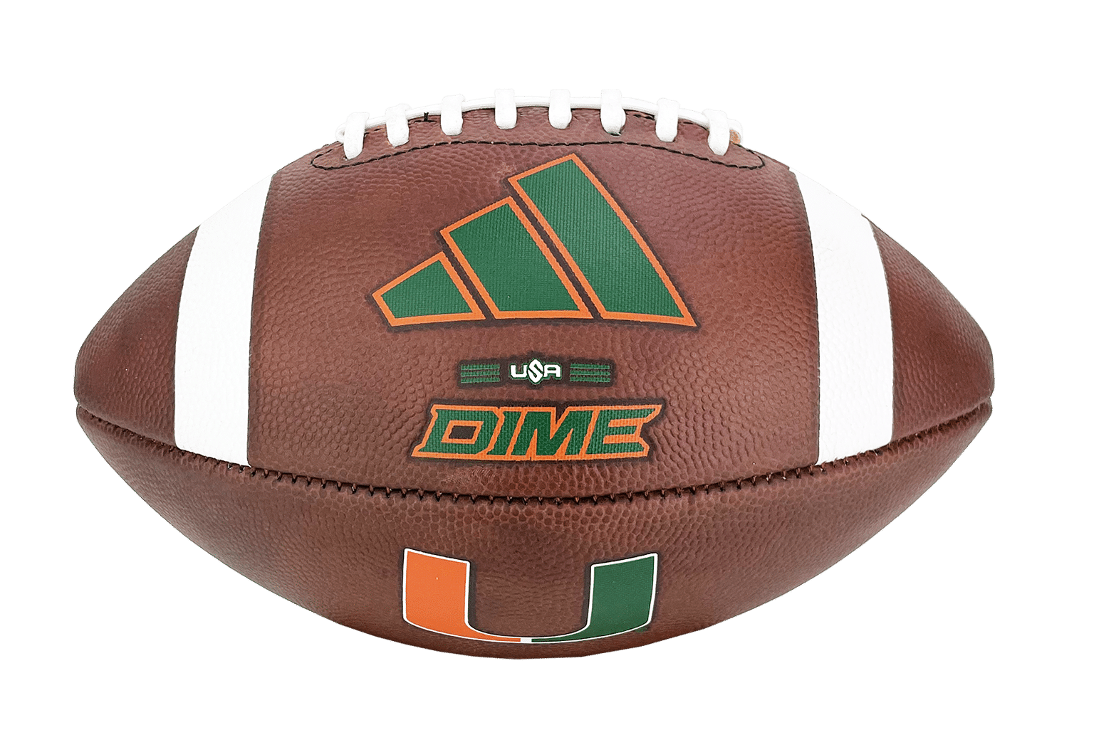 Miami Hurricanes Official Adidas Game Football Big Game USA