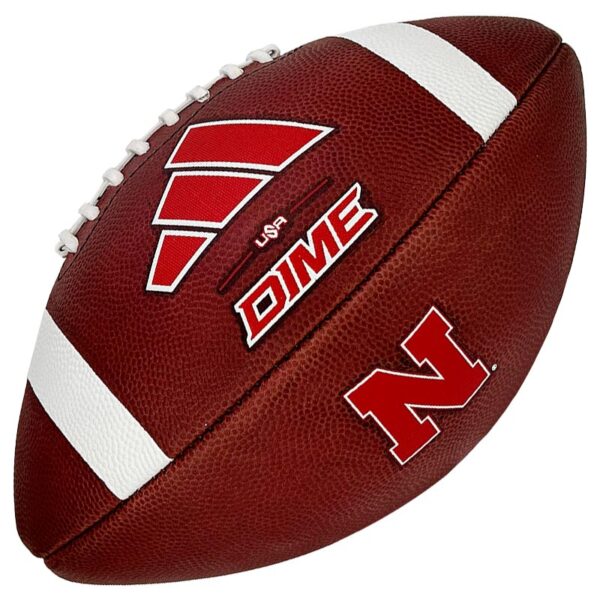 Official 2025 Nebraska Cornhuskers adidas Dime Game Football