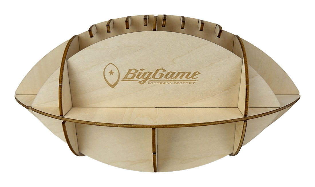 Three-Dimensional Interlocking Wooden Football Puzzle - Big Game USA