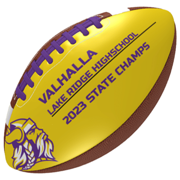 Custom Team Issue "Mascot" Display Ball
