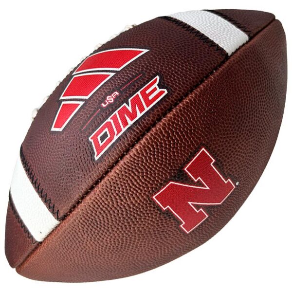 Official 2026 Nebraska Cornhuskers adidas Dime Game Football